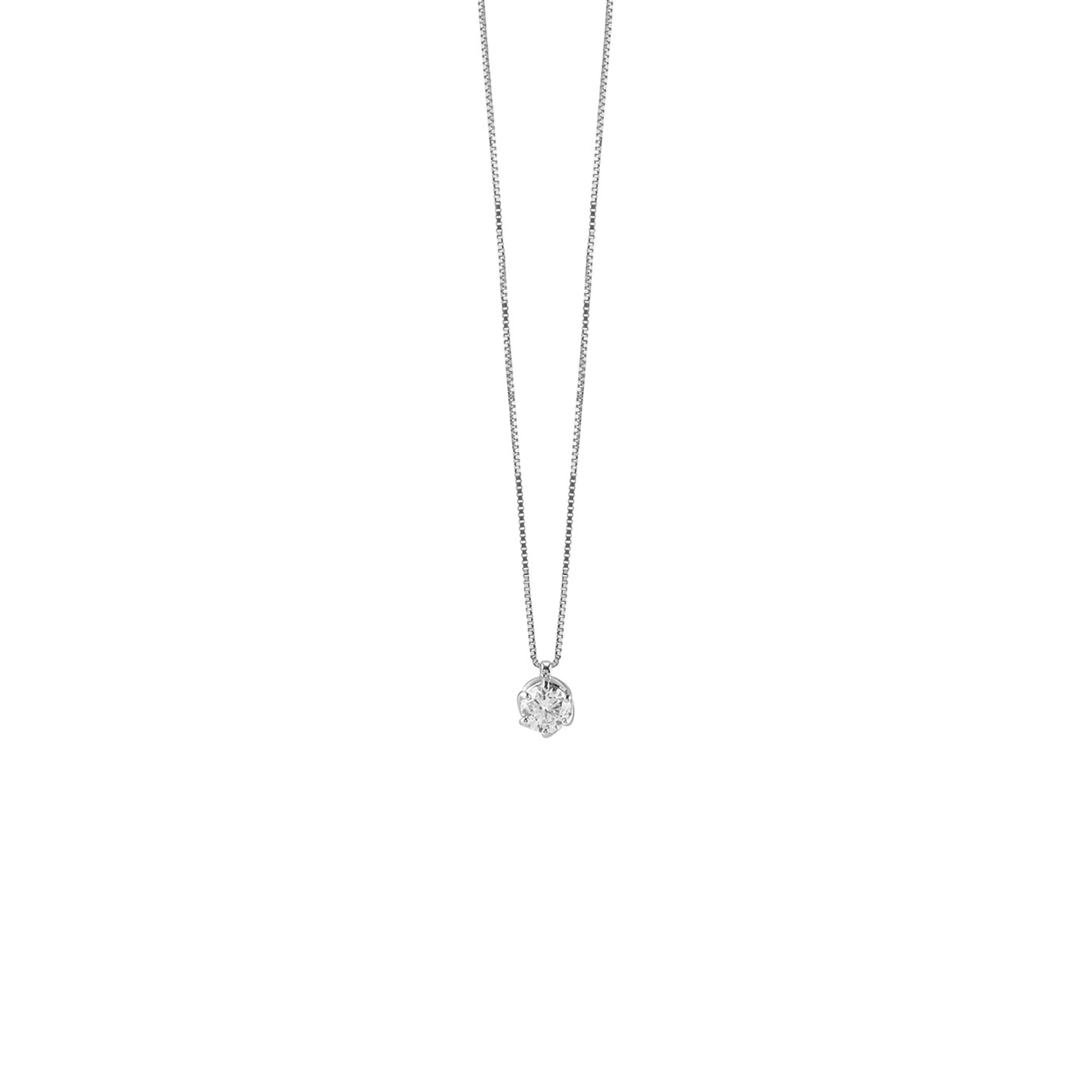 Salvini gioielli Collana in oro bianco con diamante, colore G, purezza SI^ Lavinia | Vedi Tutti